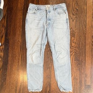 Agolde Women's Sky Blue Slim Jeans